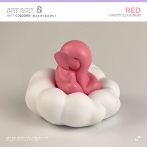Cloudveil Ganesha Resin Sculpture | Modern Spiritual Healing Decor  Cloudveil Ganesha Signature L | Made To Order Spiritual Sculpture