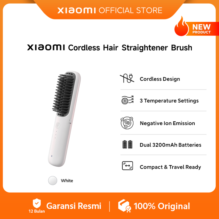 Xiaomi Cordless Hair Straightener Brush Cordless Design
