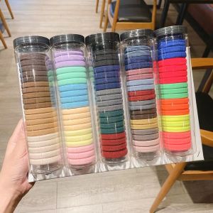 20PCS High Elastic Hair Ropes Seamless Rubber Bands Fashion Accessories Women Head Rope Hair Tie Headwear Girl