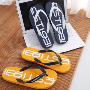 Sub star Flip-flops mens slippers waterproof beach non-slip mens summer mens new popular summer bathroom simple 38-45