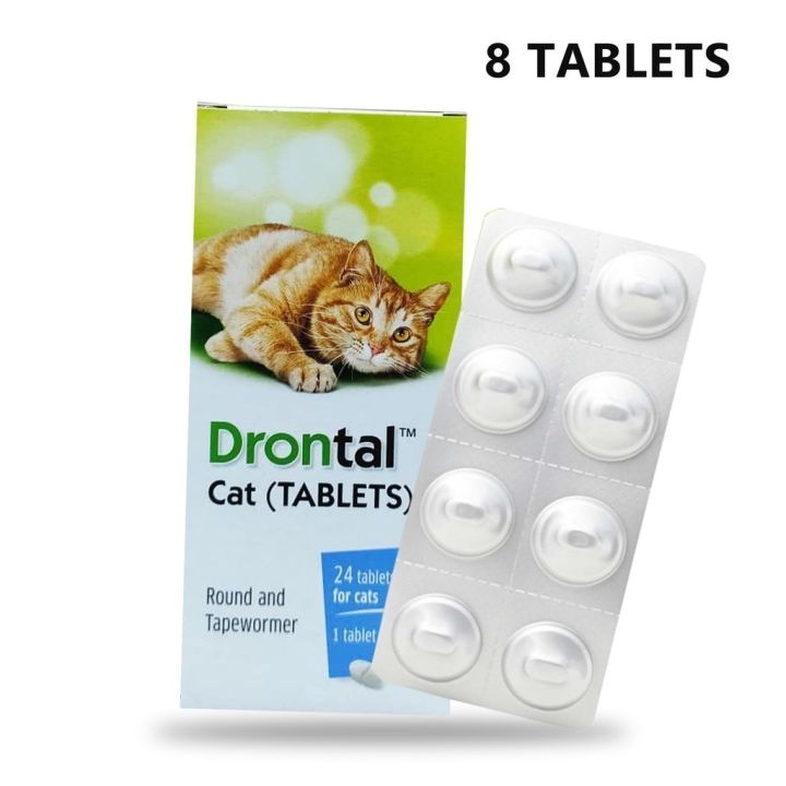 Bayer Cat Drontal 8 tablets Lazada