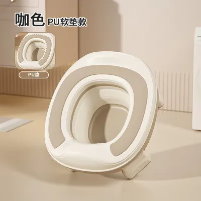 Baby Toilet Seat Portable Foldable Potty Seat Chair Splash Proof Potty for Car Toilet Outdoor
