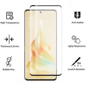 Full Glue Curve Tempered Glass For ITEL S23 Plus S25 Ultra