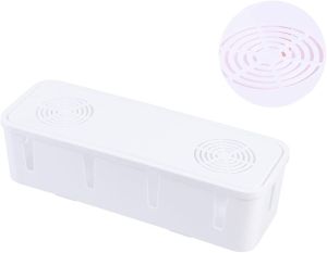 Cable Organizer for Socket Plugs Safety and Wire Management for Home Decor and SafetyChild-Proof Cable and Power Strip Protector Wire Hider and Cord Organizer for Desk