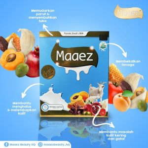MAAEZ SUSU KAMBING & STRAWBERRY/ENZEMA/MILK BOOSTER