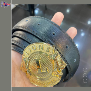 🔥NEW 🔥Special Fashion Accessories🦁Lions🦁Black colour/ Brown colour Men Belts