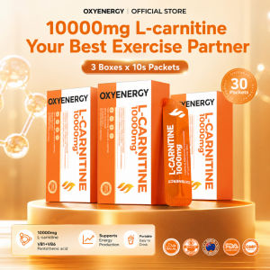 Muyuan~OXYENERGY L-Carnitine Drinks Orange Flavor Pre Workout Gym Supplement