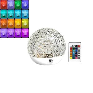 GRACE 3/16 Colour Changing Water Ripple Projection Lamp Remote Controls Touch Dimmer Aurora Water Ripple Projector Portable Adjustable RGB Rotating Atmosphere Light Restaurant Decoration