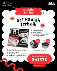 Family Boardbook High Contrast Book For Tummy Time Grow The Seed / Buku Edukasi Anak / Buku Balita / Buku Anak Kekinian