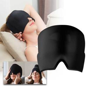 Gel Cold Therapy Cap Headache Relief Cap Migraine Relief Cap Cold Therapy Mask Bag