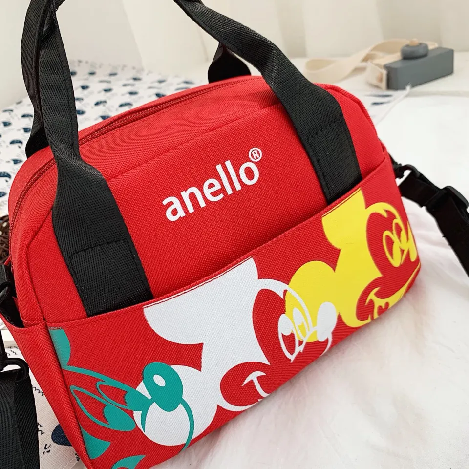 fashion handbag ready to ship! anello mickey shoulder strap with