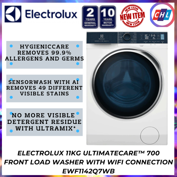 ELECTROLUX (Ready Stock) 11KG ULTIMATECARE™ 700 FRONT LOAD WASHER WITH ...