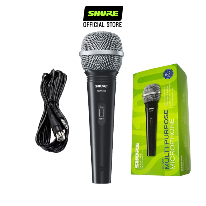 Shure Vocal Microphone SV100 For Home or Portable Recording or