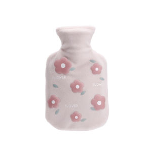 Túi chườm nóng lạnh bụng kinh đa năng 350ml có lớp vải nhung bên ngoài