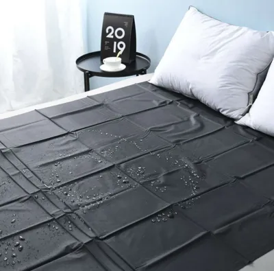 New SPA Waterproof Sheet PVC Plastic Adult Bed Sheet Hypoallergenic Mattress Cover Bedding SM Toys Massage SPA