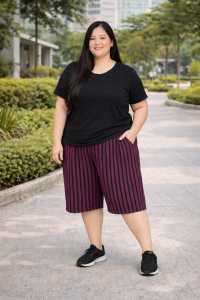 celana kulot pendek jumbo celana santai
