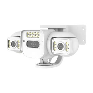 YOOSEE Y30 Three-lens CCTV monitoring mobile phone remote camera Wireless WiFi camera outdoor waterproof multi-screen anti-theft home PTZ Security Camera Wireless Home Protection IP Cam Auto Human Tracking CCTV Two-way Audio and speaker CCTV