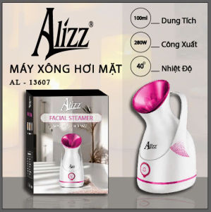 Máy Xông Hơi Mặt Phun Sương Cao Cấp 110ml 280W ALIZZ AL-13607 Giúp Dưỡng Ẩm Cho Da
