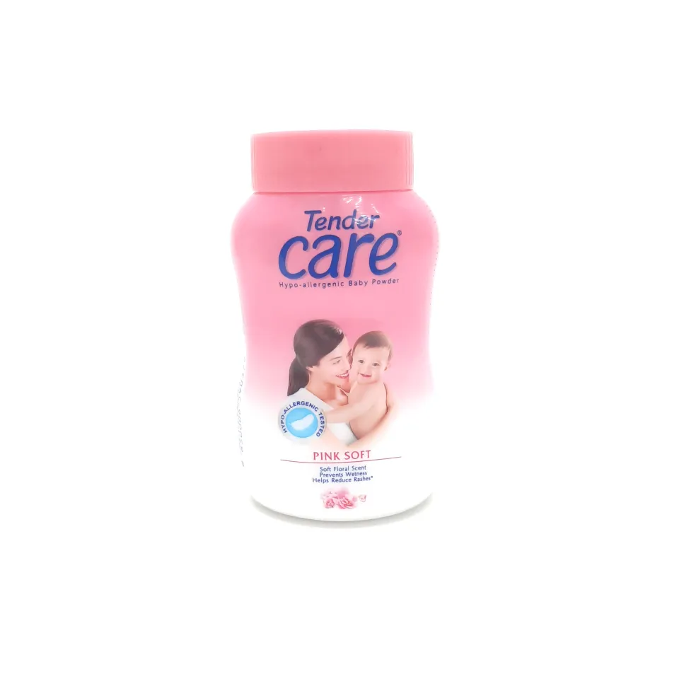 Tender Care Pink Soft Hypo-Allergenic Baby Powder 50g