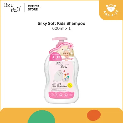 BZU BZU Silky Soft Kids Hair Shampoo 600ml | Added Conditioner | Tear-Free Formula