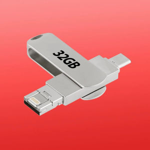 USB 3 in 1 đa năng TechHome đa năng chất liệu cao cấp tốc dộ truyền dữ liệu siêu nhanh - DT1266