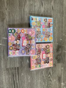 🐻 Bộ Sticker Baby Bear Cute – Hộp 3D Nhiều Mẫu Ngộ Nghĩnh