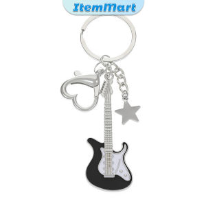 ItemMart Creative Mini Musical Instruments Guitar Keychain Keyring Women Men Gift