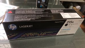 HP 215A BK (W2310A) ตลับหมึกโทนเนอร์ สีดำ ของแท้+ของใหม่+คุณภาพ100%  ใช้ได้กับเครื่อง HP  M155nwHP Color LaserJet Pro MFP M182nMFP M183fw