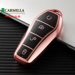 BYD ATTO 3 Chrome TPU Key Cover Key Case Key Bag Accessories