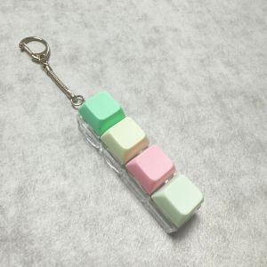 DORADO Nút bấm Bàn phím ngón tay 2/3/6/9 phím Giảm căng thẳng Móc khóa fidget Đợi thời gian trôi qua Đồ chơi clicker Người lớn