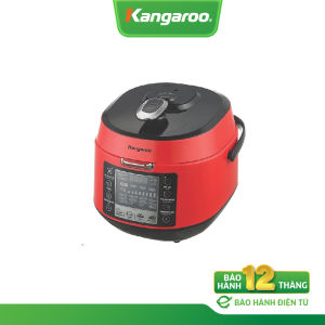 [Xả kho giá sốc] Nồi Áp Suất Điện Tử 5L Kangaroo Model  KG5P3 Công Suất 900W Lòng Nồi Chống Dính - Bảo Hành 1 Năm