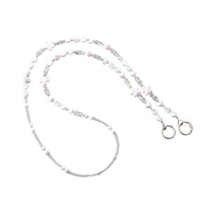 Fashionable Beaded Phone Chain Stylish Phone Lanyard Adjustable Shoulder Strap Keychain Accessory Present for Women Girl