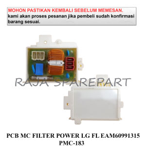 PMC-183 MODUL FILTER / PCB MESIN CUCI FILTER POWER LG FRONT LOADING EAM60991315 PMC-183