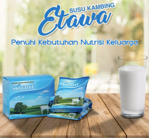 AHP Susu Kambing Etawa Sky Goat Isi 8 | Susu Bubuk Full Cream