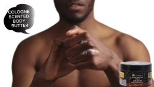 Body Butter for Men - Shea and Cologne Scented Body Cream for all Skin Types