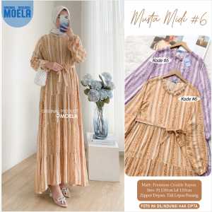 MIDI DRESS MUSTA 6 D 110 BY MOELA BERLABEL