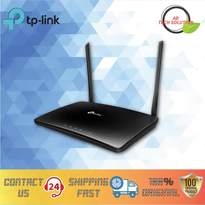 TP-LINK New MR200 AC750 Wireless Dual Band 4G LTE WiFi SIM Router
