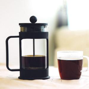 ANGY Filtration Plunger Stainless Steel Borosilicate Glass Brewing Kettle Tea Maker French Press Coffee Pot