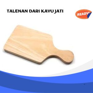 TALENAN/TATAKAN IRIS BUMBU DAPUR DARI BAHAN KAYU JATI