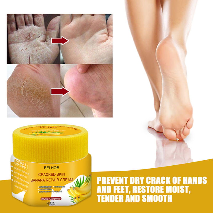 20G Natural Banana Oil Foot Care Cream Heel Chapped Cracked