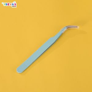FR-K184 Pinset Bulu Mata Eyelash Extension Pinset Bengkok Serbaguna / Tweezer Lurus Pinset Lengkung