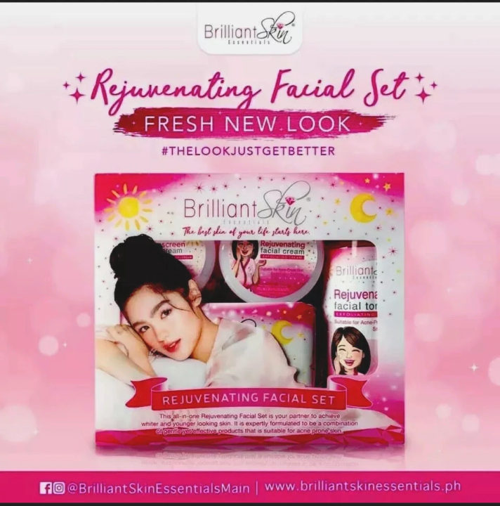 Brilliant Skin Essentials Rejuvenating Facial Set Lazada Ph