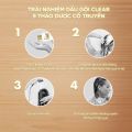 Dầu Gội Clear 9 Thảo Dược Cổ Truyền Sạch Gàu Giảm Gãy Rụng Chai 630G. 