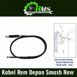 Kabel Rem Depan Smash New - Cable Cabel Tali Seling Rim Brake Break Suzuki Smash 110 New