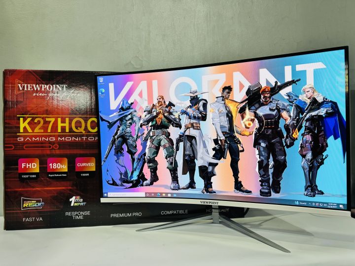 VIEWPOINT 24INCH 27INCH FRAMELESS GAMING MONITOR SEMI CURVED | CURVED ...