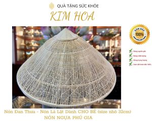 Nón lá nan tre đan thưa nón ngựa Nón ngựa phú gia đan nan lá thưa chụp áo dài truyền thống việt nam TẶNG: QUAI ĐEO TÚI XÁCH