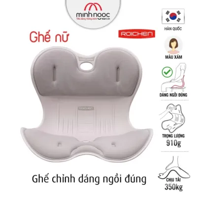 Giao hoả tốc 2h_ Ghế chỉnh dáng ngồi đúng dành cho Nữ Nam Trẻ em - Roichen Hàn Quốc (Made in Korea). Hàng chính hãng