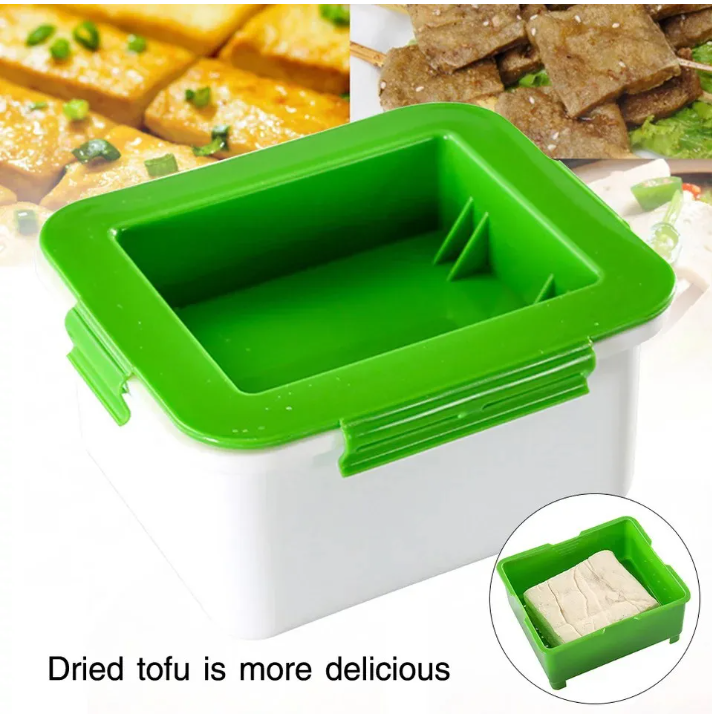 Pressa Per Tofu Fai Da Te - Stampo In Plastica Con Vassoio Antigoccia Per Rimuovere Acqua - Foto 11