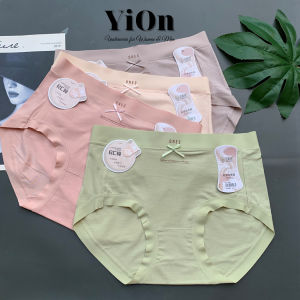 Quần lót cotton nữ kháng khuẩn mềm mát viền su 6587 cao cấp QC12 YiOn Underwear