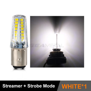 Seametal 12V bóng đèn LED cho xe hơi 1157 RGB đèn nhấp nháy đèn chớp nháy báo động tín hiệu báo rẽ đèn phanh đèn phanh Đèn không thấm nước Phụ kiện